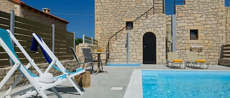 Orelia Cretan Villa 45qm mit privatem Pool 20qm