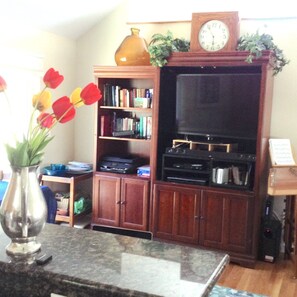 open room to kitchen