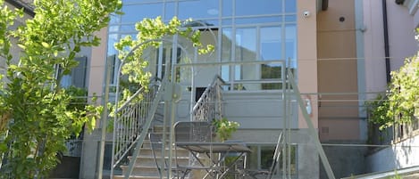 Fassade der Unterkunft