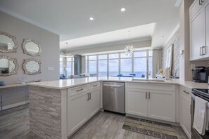 View from kitchen 