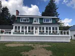 Lake Front - newly added deck