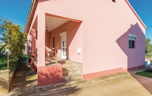 outside