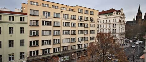 Blick von der Unterkunft
