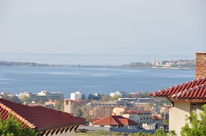 View to Sunny Beach and Nessebar.