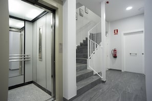 Interior entrance