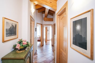 Entspannen Sie im grünen Herzen von Trentino - Wohnung für 8 Personen