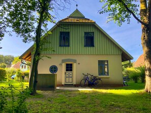 Eingang zur Ferienwohnung Weidenhof 8 A