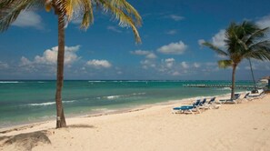Beautiful white sand beach