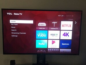 New 55” Smart Flat Screen TVs with Full Premium Channels for your Enjoyment