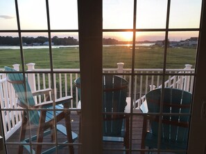 View from Living Room to Deck