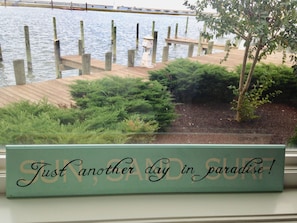 "Another Day in Paradise Chincoteague" - View from Master Bedroom