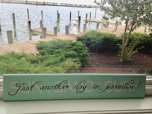 "Another Day in Paradise Chincoteague" - View from Master Bedroom