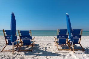 Island Princess beach chairs