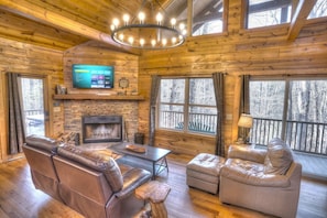 Open Design to Covered Back Patio