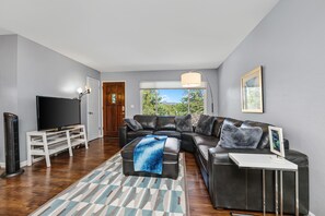 One of TWO living rooms with smart TV and plenty of comfortable seating!