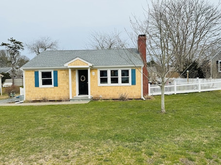 Large yard and 1/2 mile from the beach