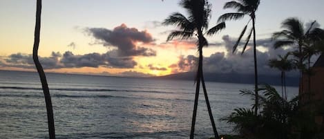 Sunset View from 718 Kuleana Lanai