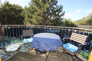 Balkon Richtung Westen zur Ostsee