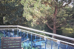 Balkon Richtung Westen zur Ostsee