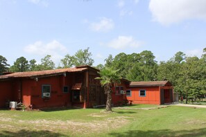 View of the house and garage