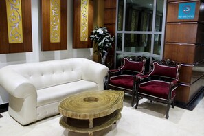 Sala de estar en el lobby