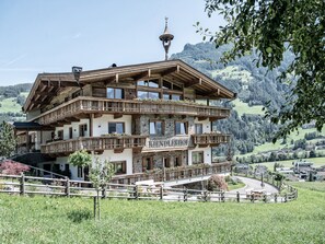 Aussicht vom Ferienhaus [Sommer]