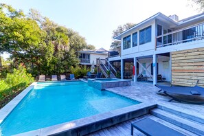 Private Pool in Backyard