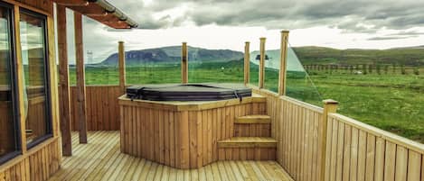 View seen from the hot tub