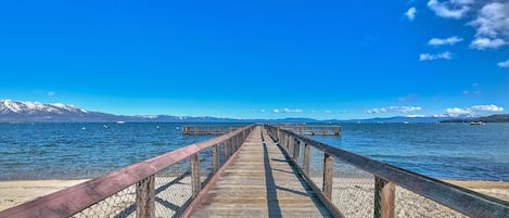 Down the boardwalk