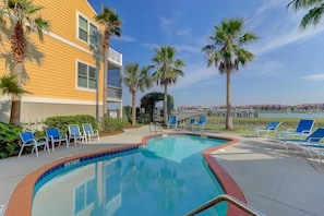 Community Pool with River Views