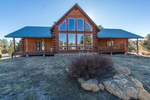 Large windows to enjoy the view.