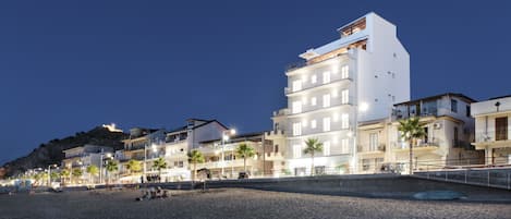 Front of property – evening/night