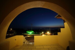 Night view from the terrace