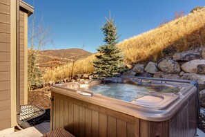 Bain à remous extérieur