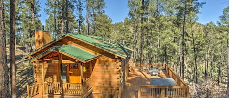 Ruidoso Vacation Rental | 2BR | 2BA | 1,152 Sq Ft | Stairs Required