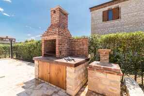 Villa Orlene in Istria barbecue