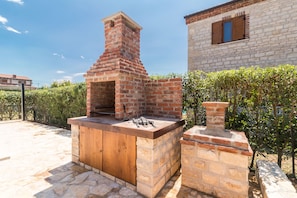 Villa Orlene in Istria barbecue