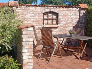 Sitzecke im Garten