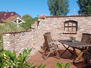 Sitzecke im Garten