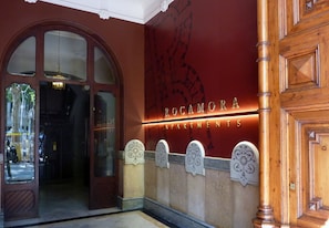 Interior entrance