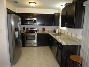 Kitchen fully supplied with dishes,utensils,glassware,&cookware - Kitchen fully supplied with dishes,utensils,glassware,&cookware