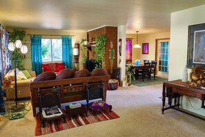 Living Room w/View to Dining Area