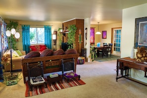 Living Room w/View to Dining Area