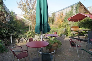 auf der Terrasse