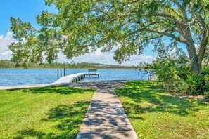 Private pier on Wolf Bay