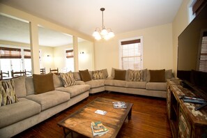 Living Room - sectional w/ sofa sleeper