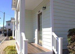 Private back entrance for easy access