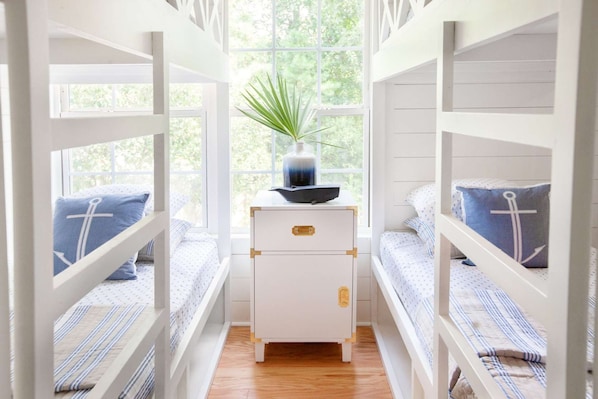 Kids LOVE our bunk bed room!