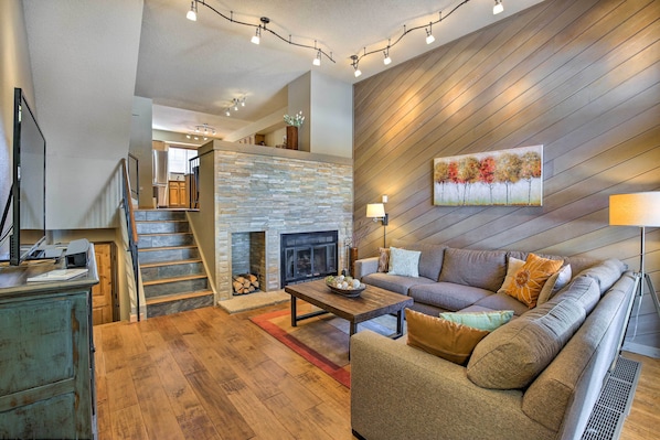 Breckenridge Vacation Rental | 2BR | 2.5BA | 1,276 Sq Ft | Stairs Required