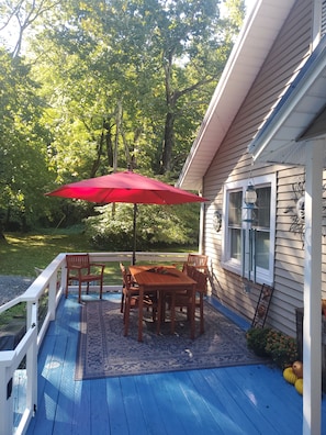 Newly updated deck furniture 